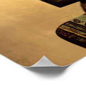 古代エジプト絵を描人 ポスター (角)