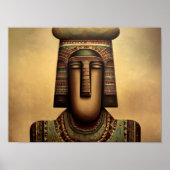 古代エジプト絵を描人 ポスター (正面)