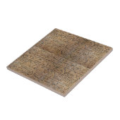 古代エジプト絵文字デザイナーギフト タイル (側面)