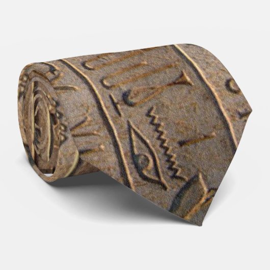 古代エジプト絵文字デザイナーギフト ネクタイ (ロール)