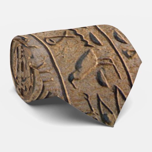 古代エジプト絵文字デザイナーギフト ネクタイ (ロール)