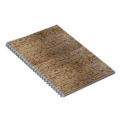 古代エジプト絵文字デザイナーギフト ノートブック (右側)