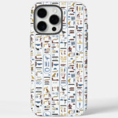 古代エジプト絵文字ファラオ・エジプト美術 Case-Mate iPhoneケース (裏面)
