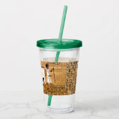 古代エジプト美術 アクリルタンブラー (裏面)