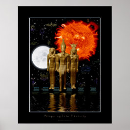 古代エジプト風のファンタジーポスター ポスター