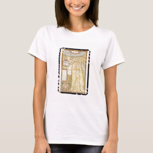古代エジプト1584年の地図 Tシャツ