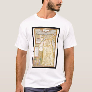 古代エジプト1584年の地図 Tシャツ