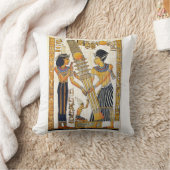 古代エジプト1 クッション (ブランケット)