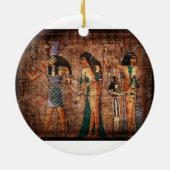 古代エジプト4オーナメント セラミックオーナメント (裏面)