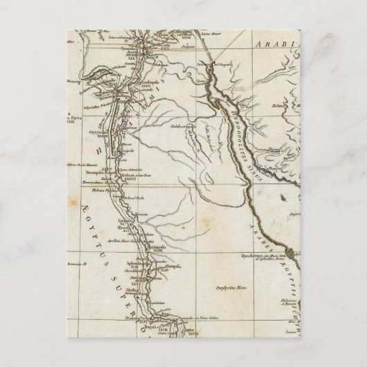 古代エジプト4 ポストカード (正面)