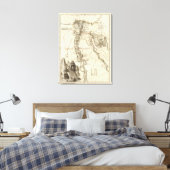 古代エジプト5 キャンバスプリント (インサイチュ (寝室))