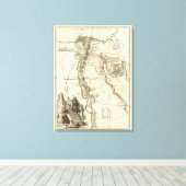 古代エジプト5 キャンバスプリント (インサイチュ (ウッドフロア))