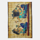 古代エジプト6 キッチンタオル (縦)