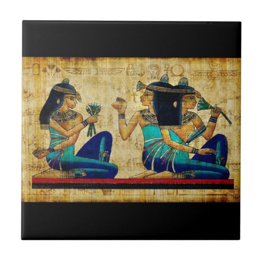 古代エジプト6 タイル (正面)