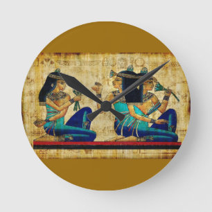古代エジプト6 ラウンド壁時計