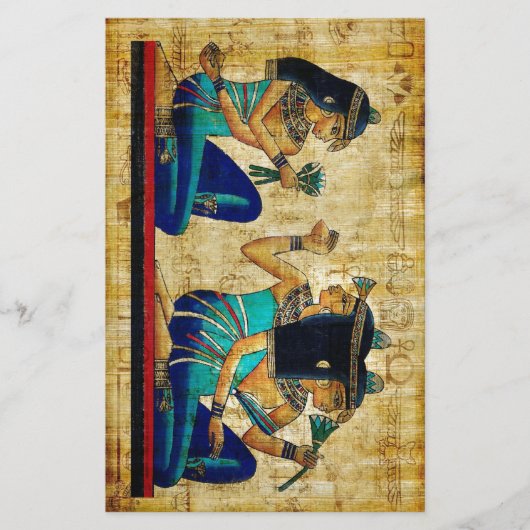 古代エジプト6 便箋 (正面)