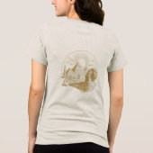 古代エジプト コレクション トライブレンドＴシャツ (裏面)