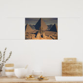 古代エジプト – スフィンクス ポスター (キッチン)