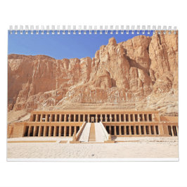 古代エジプト ハトシェプストゥト寺院 ルクソール 風景 カレンダー