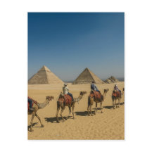 古代エジプト ピラミッド 砂漠 ラクダ乗り