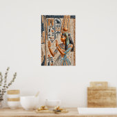 古代エジプト、ファラオの女王ハトシェプスト ポスター (キッチン)