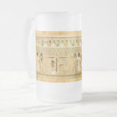 古代エジプト フロストグラスビールジョッキ (正面左)