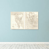 古代エジプト、古代ギリシャ キャンバスプリント (インサイチュ (ウッドフロア))