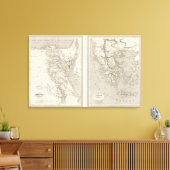 古代エジプト、古代ギリシャ キャンバスプリント (インサイチュ (リビング))