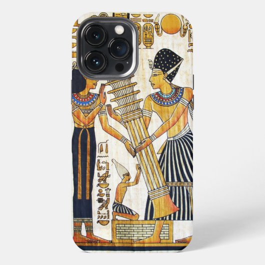 古代エジプト 1 iPhoneケース (裏面)