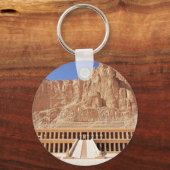古代エジプトHatshepsut Deir Bahri Temple Luxor キーホルダー (裏面)