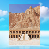 古代エジプトHatshepsut Deir Bahri Temple Luxor ポストカード