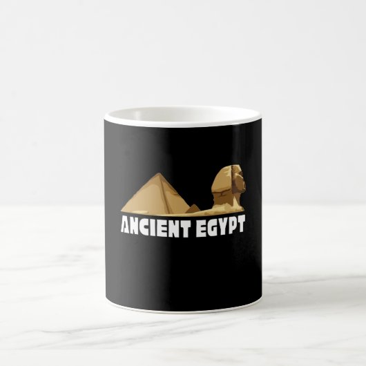 古代エジプトTシャツ、スフィンクス・ティー コーヒーマグカップ (中央)