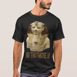 古代エジプトXmの栄光の王Thutmose IIIファラオ Tシャツ