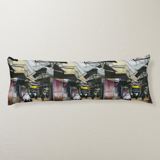 古代エルサレムの古代を通り抜けて家に帰る ボディピロー (裏面)