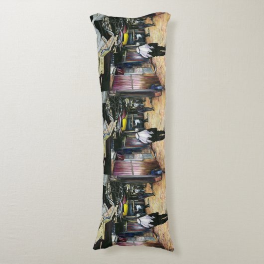 古代エルサレムの古代を通り抜けて家に帰る ボディピロー (正面縦)