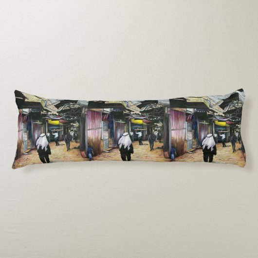 古代エルサレムの古代を通り抜けて家に帰る ボディピロー (正面)