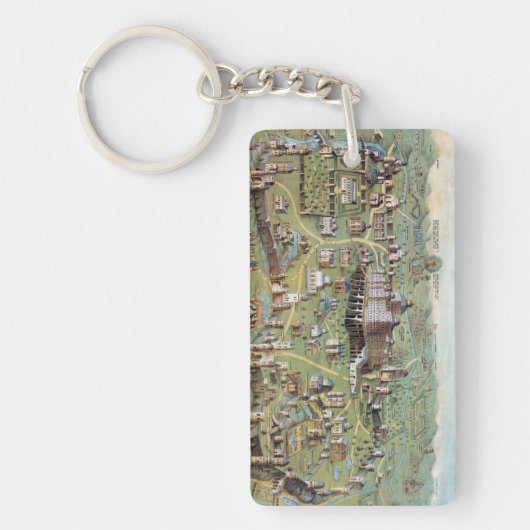 古代エルサレム キーホルダー (正面)