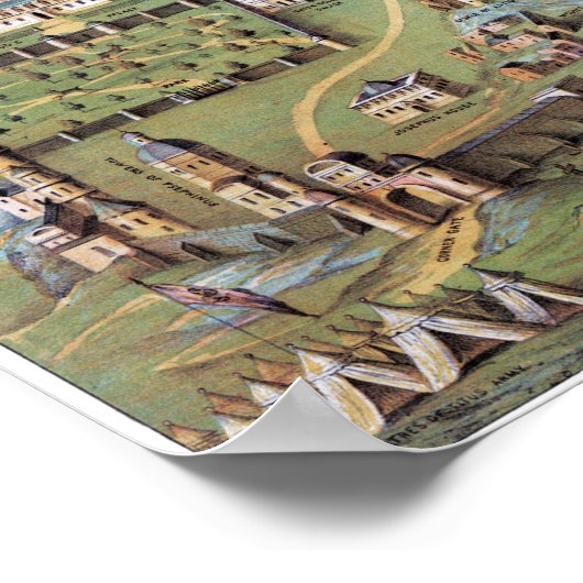 古代エルサレム ポスター (角)