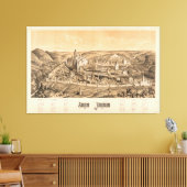 古代エルサレム（紀元前65年） キャンバスプリント (インサイチュ (リビング))