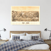 古代エルサレム（紀元前65年） キャンバスプリント (インサイチュ (寝室))