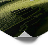 古代エレガント曇り空ミステリーキャッスルAI ポスター (角)