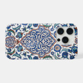 古代オスマン帝国の花柄イズニク iPhoneケース (裏面横)