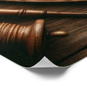 古代オランダ(オランダ)のセーリング船 ポスター (角)