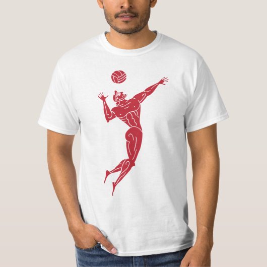 古代オリモダンンピアス・バレーボール Tシャツ (正面)