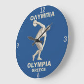 古代オリンピアギリシャ ラージ壁時計 (傾斜)