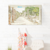 古代オリンピア，エリスのギリシャ – 歴史古古細菌 横断幕 (インサイチュ)