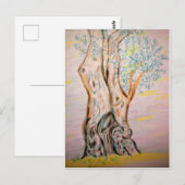 古代オリーブの木 ポストカード (正面/裏面)