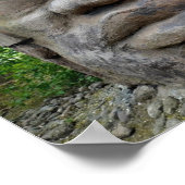 古代オルメックの頭！ ポスター (角)