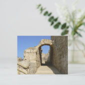 古代カエサリアの弧 ポストカード (スタンド正面)