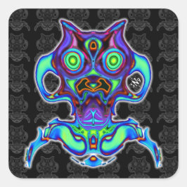 古代カラフル宇宙アイドルv3.1 スクエアシール